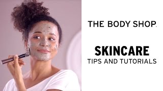 How to Apply a Face Mask with Vanda Serrador  The Body Shop [upl. by Ahtikal]