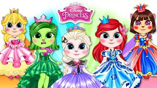 Paper Story  How To Make Angela Princess Fashion Growing Up Full In Real Life  Fashion Paper Story [upl. by Hoon162]