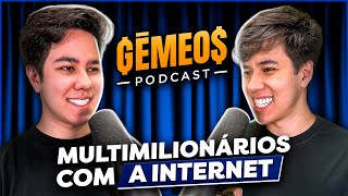 COMO GANHAR DINHEIRO NA INTERNET  NOSSA TRAJETÓRIA GÊMEOS INVESTEM PODCAST 00 [upl. by Plunkett322]