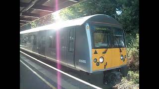 Class 360 at Gidea Park [upl. by Carboni497]