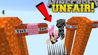 Minecraft UNFAIR MINECRAFT DO NOT PLAY THIS Custom Map [upl. by Charron]