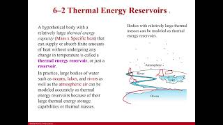 Thermal Energy Reservoirs Sources and Sinks [upl. by Oirifrop]