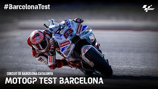 🏁 MOTOGP TEST BARCELONA BarcelonaTest [upl. by Yanahs902]