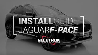 CHIPBOX® Install Guide Jaguar FPace  Seletron Performance Chip [upl. by Elcarim]