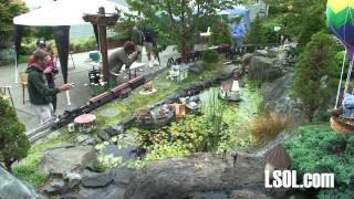 Garden Trains National Garden Railway Convention  3 Railroad Tours [upl. by Claudius]