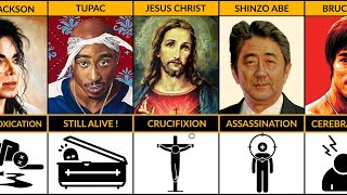 How Famous People Died  Age of Death [upl. by Akiem]