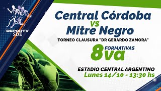 8va Divisiones Formativas  Central Córdoba vs Mitre Negro  DeporTVSDE [upl. by Lombard627]