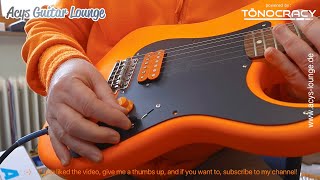 One humbucker is enough Neon orange baby  partial split [upl. by Dumanian]