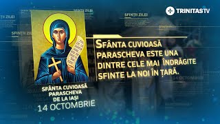 Sfânta Cuvioasă Parascheva de la Iași – 14 octombrie Sinaxar [upl. by Etteloiv460]