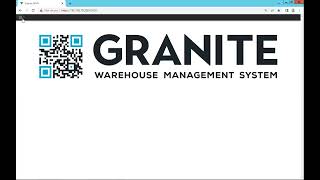 GraniteWMS UI demo Technical and processes [upl. by Rebecka]