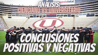 FALTA DE GOL  ANÁLISIS CIENCIANO VS UNIVERSITARIO  DEBUTAN ASTUDILLO Y ROJAS [upl. by Normandy265]