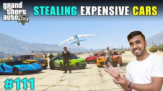 STEALING MOST EXPENSIVE CARS FROM CARGO PLANE  GTA V GAMEPLAY 111 [upl. by Attenweiler]