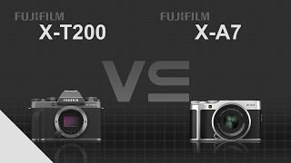 Fujifilm XT200 vs Fujifilm XA7 [upl. by Ardied879]