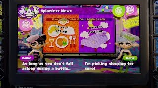 Splatfest 2 EURO  Eating OR Sleeping  w Callie amp Marie TilmenDubbed [upl. by Irby]