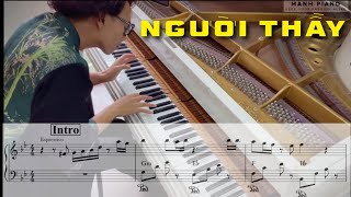 🎹 Người Thầy Nguyễn Nhất Huy  Mạnh Piano [upl. by Thurlow124]