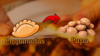 prepara estas EMPANADAS de PAPA con QUESO [upl. by Chyou]