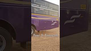 Pune to paratwada fast trip sangitamtravels travel buslifers touristtravel 🥰🥰😘 [upl. by Inej]