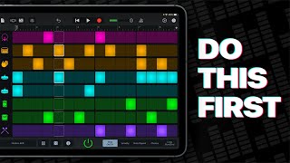 GarageBand for iPadiPhone Do This First [upl. by Annadroj]