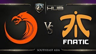 TNC Predator vs Fnatic  TI8 SEA Regional Qualifiers Group Stage [upl. by Etteraj]