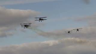 Runways amp Rails 1st Anniversary Video Great War Display Team Sywell Pistons amp Props Sat23092023 [upl. by Arvad]