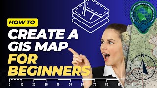 How to create a map in ArcMap GIS for beginners [upl. by Yelssew202]