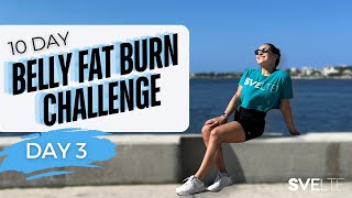 Melt Muffin Top Fast 10  Day Belly Fat Burn Challenge  Day 3 [upl. by Almeta]