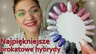 Brokatowe lakiery hybrydowe  Lakierowniczka [upl. by Kirsten]