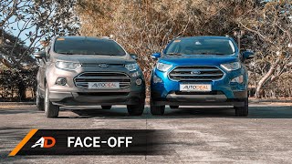 AutoDeal Face Off Ford Ecosport 2019 vs 2018 [upl. by Ness]