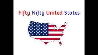 Fifty Nifty United States with Lyrics [upl. by Waers183]