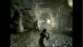 Jibberish KNG Skyrim Dragon Fight Hardstyle [upl. by Durware]