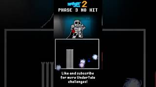 I Beat Distrust Sans Phase 3 Without Taking Any Damage undertale challenge [upl. by Anica]