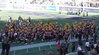 The Cal Band amp the Grambling State Band joint postgame show at Berkeley [upl. by Ylrebmi113]