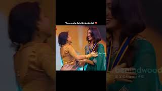 Sai pallavi krithi Shetty cute moments please like and subscribe 🥰🥰 [upl. by Lleraj]