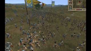 Spain vs Aztecs Medieval 2 Total War [upl. by Milore]