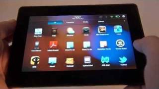 BlackBerry PlayBook Review  tabletnewscom [upl. by Iron]