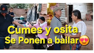 Cumes Y Osita bailan Juntos Por Primera Vez 🥰 Y Doña Tomasita Muy Feliz Verlos juntos 😍 [upl. by Wessling]