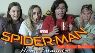 SpiderMan Homecoming Trailer 2 REACTION [upl. by Tessler]