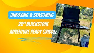 Unboxing 22in Blackstone Adventure Ready Griggle [upl. by Mcmillan]