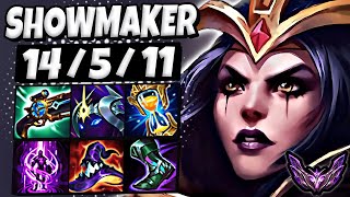 DK ShowMaker Leblanc vs Orianna  MID  Patch 1423 Ranked Master Korea ✅ [upl. by Bradstreet854]