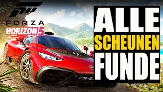 Forza Horizon 5 Guide  Alle Scheunenfunde  All Barn Findings  Besser als Neu Achievement [upl. by Attenweiler]