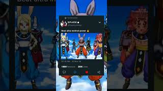 Beat ultra instinct power edit viralvideo fyp dragonball dbh goku dbs animeedit edit shorts [upl. by Llenoil]