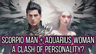 Scorpio Man amp Aquarius Woman Love Compatibility  The Tornado Couple UhOh [upl. by Eicnarf]