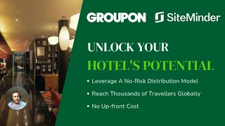 Boost Hotel Revenue with Groupon amp SiteMinder Integration [upl. by Noonberg]