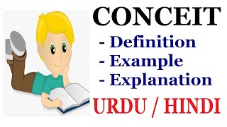 What is Conceit Literary Device Explain in Hindi  Urdu [upl. by Siegfried]