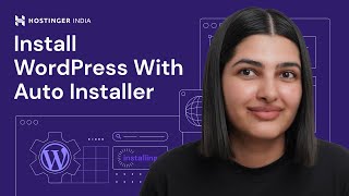 How to Install WordPress in 2 Minutes Using Auto Installer  Hostinger Tutorial [upl. by Oiralednac]