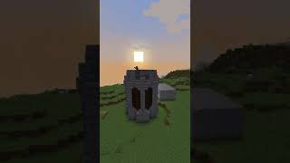 Minecraft How to build a Medieval Watchtower  Minecraft Tutorial shorts [upl. by Forras]