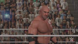 Batista vs Goldberg World Heavyweight Championship [upl. by Ohce]