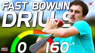 Full FAST BOWLING drill set  Improve in 1 SESSION [upl. by Ahsaei940]