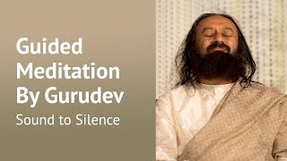 Inner Silence Guided Meditation  Gurudev Sri Sri Ravi Shankar [upl. by Enyawud126]