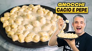 How to Make GNOCCHI CACIO E PEPE Like an Italian [upl. by Dagna637]